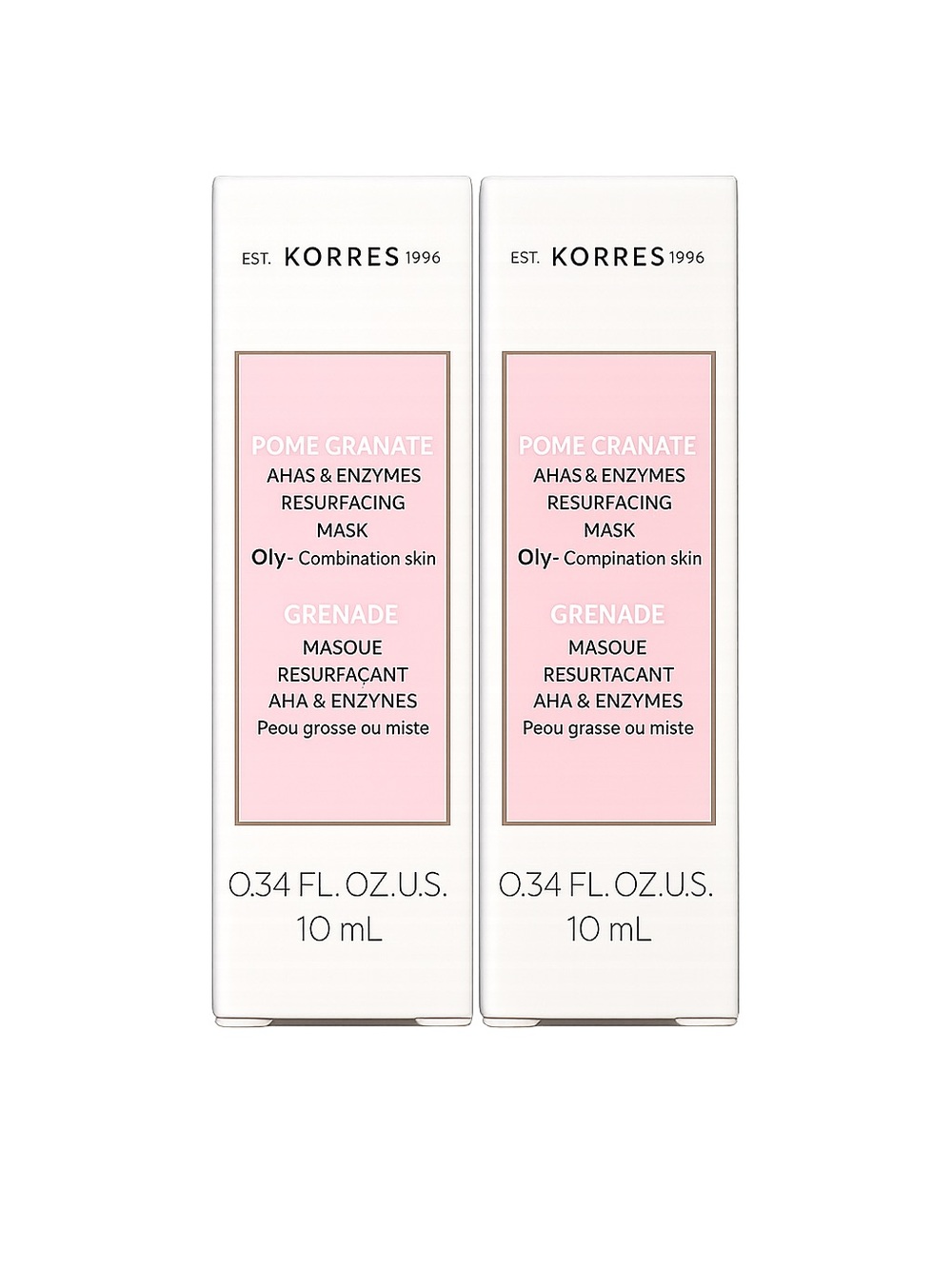 Korres Pomegranate Resurfacing Mask 2 pack